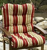 Greendale Home Fashions Outdoor Seat Back Chair Cushion - Roma Stripe