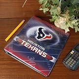 Turner Houston Texans 3 Ring Binder, 1 Inch (8180013)