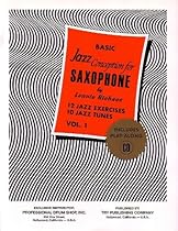TRY1057 - Basic Jazz Conception for Saxophone (Vol 1), 12 Jazz Exercises 10 Jazz Tunes Book/CD