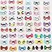 blyyasgi® 20 Pieces/pack Kids Pet Doggy Pup's Hair Head Flower Rubber Band Hair Bows for Small Puppy