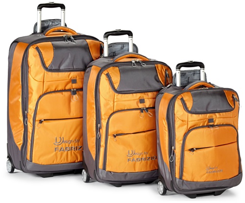 Fabrizio Kofferset Travel, orange, 50/60/70 cm Set, 10078-1400 Preisvergleich