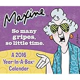 maxine year in a box calendar 2016