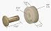 C.R. LAURENCE G3018 CRL 5/8 Nylon Sliding Window Center Grove Roller With Axle Pin for Air Control Windows