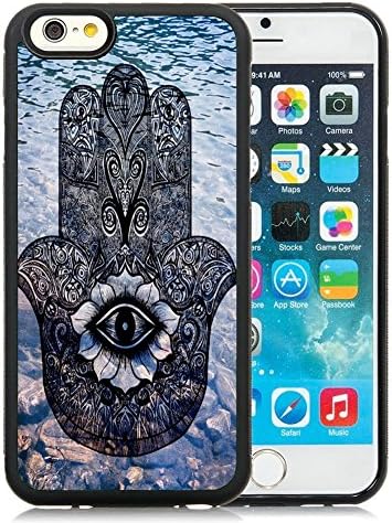 Custom Iphone 6/6s Cover TPU Hamsa hand Personalized phone Case