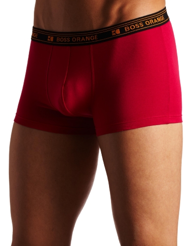 HUGO BOSS Men's Relaxed Fit Boxer Shorts, Red, 