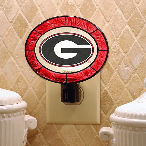 Memory Company Georgia Bulldogs Art-Glass Nightlight
