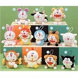Collectible 12 Pieces Chinese Zodiac Doraemon 4