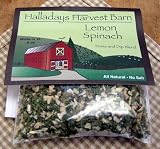 Halladay's Lemon Spinach Pasta and Dip Blend