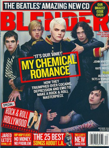 Blender Magazine: My Chemical Romance, December 2006 Issue