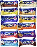 Luna Bar Variety Sampler Set (Pack of 12)