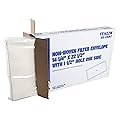 Royal Non-Woven Filter Envelopes with 1.5 Inch One Sided Hole, 14 Inch x 22.25 Inch, Package of 100