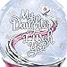 The Bradford Exchange My Daughter, I Wish You Musical Glitter Globe with Heart Charm and Glass Jewel
