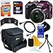 Nikon COOLPIX B500 16MP CMOS Wi-Fi, NFC Digital Camera with 40x Zoom Lens & HD Video (Plum) - International Version (No Warranty) + 8pc 8GB Accessory Kit w/ HeroFiber Ultra Gentle Cleaning Cloth