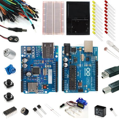 Arduino Uno Ultimate + Ethernet Starter Kit -- Includes 72 page Instruction Book Size: Ultimate Arduino + Ethernet Kit PC, Personal Computer