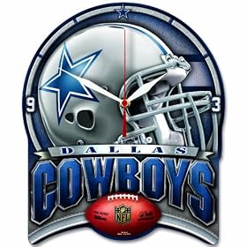 Click here to buy Dallas Cowboys High Definition Clock.