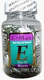 Aloe Vera & Vitamin E Skin Oil, 90 Green Capsules