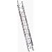 Werner D1528-2 300-Pound Duty Rating Aluminum Flat D-Rung Extension Ladder, 28-Foot