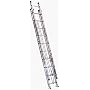 Werner D1520-2 20-Foot 300-Pound Duty Rating Aluminum Flat D-Rung Extension Ladder