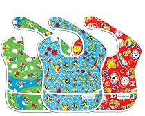 Bumkins Waterproof Superbib 3-Pack - Boy