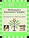 Book Mathematics Assessment Sampler, Grades 6-8: Items Aligned with Nctm's Principles and Standards for School Mathematics (Mathematics Assessment Samplers