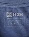 H2H Mens Casual Slim Fit Short Sleeve Marble Color Crew-Neck T-Shirts DARKBLUE US L/Asia XL (KMTTS0379)