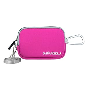 Pink Digital Camera Case Bag for Casio EXILIM EX Z35 Z2000 Z29 1080 FC100 FC150 FS10 H10 S10 S12 S6 S5 S770 S8 S880 Z100 Z200 Z1200 Z250 Z300 Z33 Z550 Z77 Z9 G1