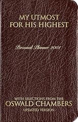 My Utmost for His Highest Daily Planner - 1998