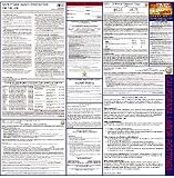 California 51 plus Spanish Poster-Laminated