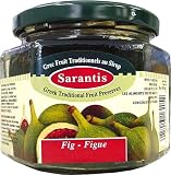Sarantis Greek Fig Preserves in Heavy Syrup 1 Lbs Jar