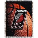 Portland Trail Blazers NBA Woven Tapestry Throw (48x60")