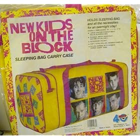 New Kids on the Block NKOTB : Sleeping Bag Carry Case (DUFFLE BAG)