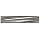 Union Butterfield 4591 High-Speed Steel Taper Pin Reamer, Left Hand Spiral Flute, Round With Square End Shank, Uncoated (Bright) Finish