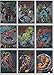 1994 Marvel Universe Series V SILVER POWERBLAST Insert Set of 9 Cards NM/M