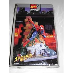  Marvel Comics Spider-Man Glue Together Level 2 Model Kit