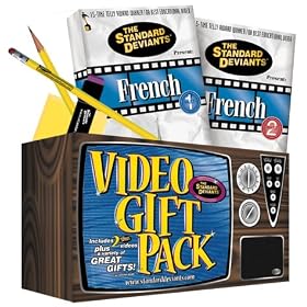 Standard Deviants: French Gift Pack [VHS]