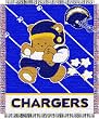 San Diego Chargers NFL Triple Woven Jacquard Throw (Baby Series) (36"x46")
