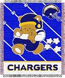 San Diego Chargers NFL Triple Woven Jacquard Throw (Baby Series) (36"x46")