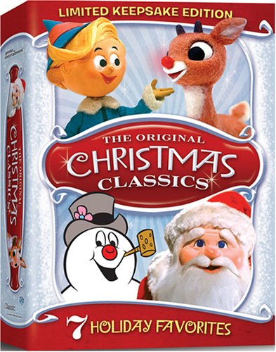 Original Christmas Classics dvd (Rudolph the Red-Nosed Reindeer/Santa Claus Is Comin' to Town/Frosty the Snowman/Frosty Returns/Mr. Magoo's Christmas Carol/Little Drummer Boy/Cricket on the Hearth)
