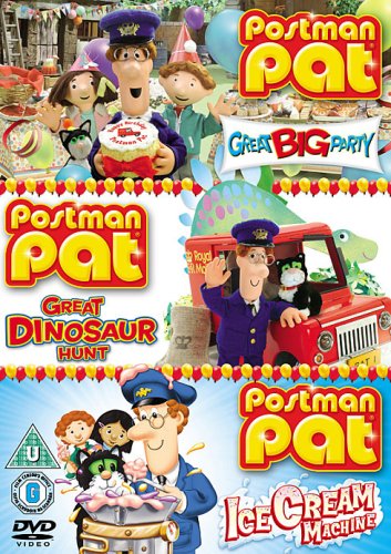 Postman Pat: Great Big Party/Postman Pat: Great Dinosaur Hunt/Postman Pat: The Icecream Machine [DVD]