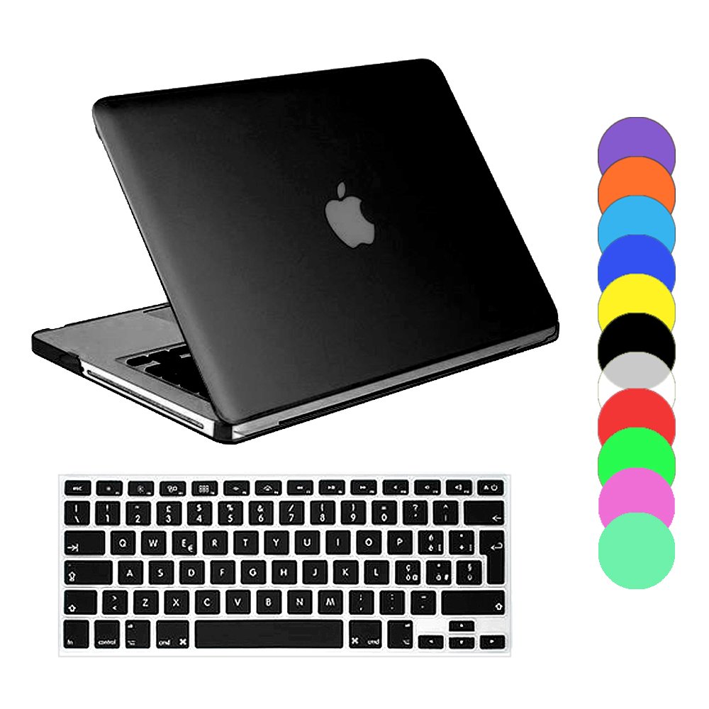 COVER CUSTODIA RIGIDA PER APPLE MACBOOK PRO 13" CRYSTAL COPRI TASTIERA SILICONE