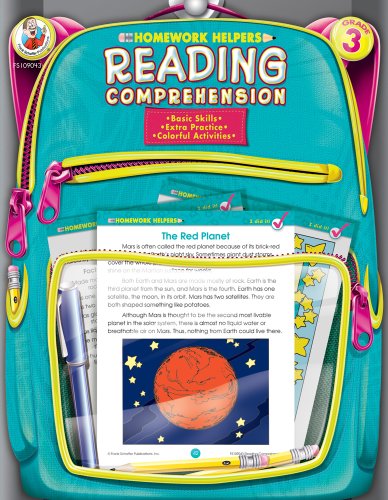 Reading Comprehension, Grade 3 (Homework Helper) Reading Comprehension, Grade 3 (Homework Helper)