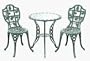 Midas-Lin #C689-66 English Ivory Bistro Set