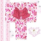 キッズ浴衣「白地 イチゴケーキ」