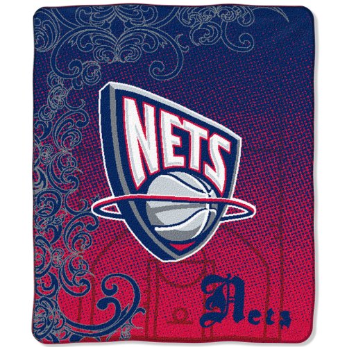 New Jersey Nets 50x60 Micro Raschel Throw (NBA)