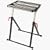 Wolfcraft 6128 Adjustable 27-Inch to 43-1/2-Inch Triple Roller Stand with 16-Inch Rollers