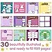 Baby's First Year Memory Book With 12 Milestone Stickers, Bunny Edition