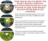 The Ultimate How To Earn Extra Money, Marketing and Success Principles for Spice Racks Internet Businesses 3 CD Power Pack