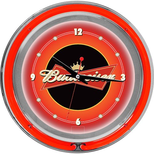 Trademark Budweiser 14 Inch Wall Clock