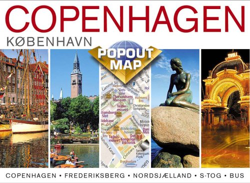 City Travel Guides Discounted  Books : Copenhagen Popout Map