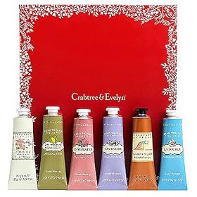 Crabtree & Evelyn Limited Edition Hand Therapy Sampler Gift Set (6 x 25ml)